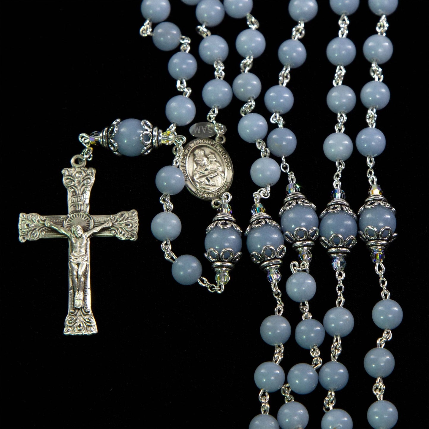 Angelite Rosary