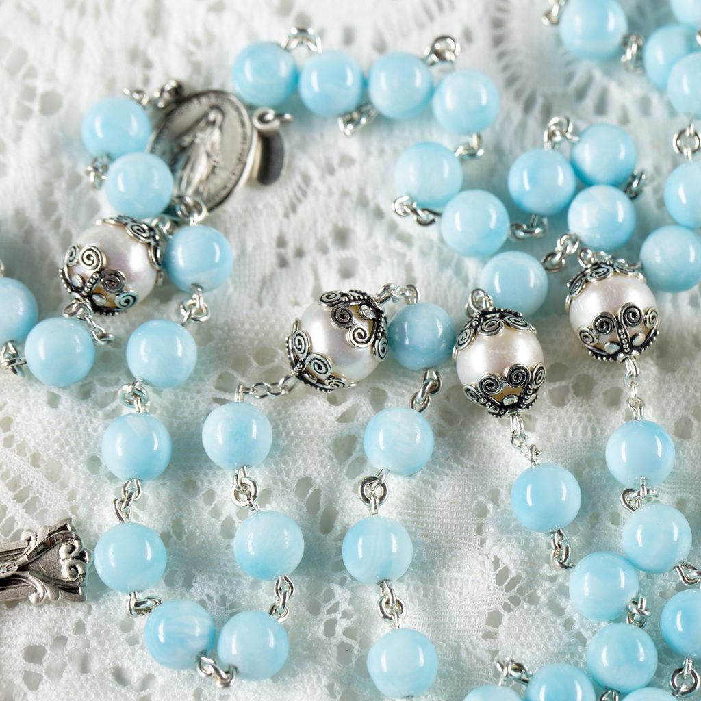 Hemimorphite & Fresh Water Pearl