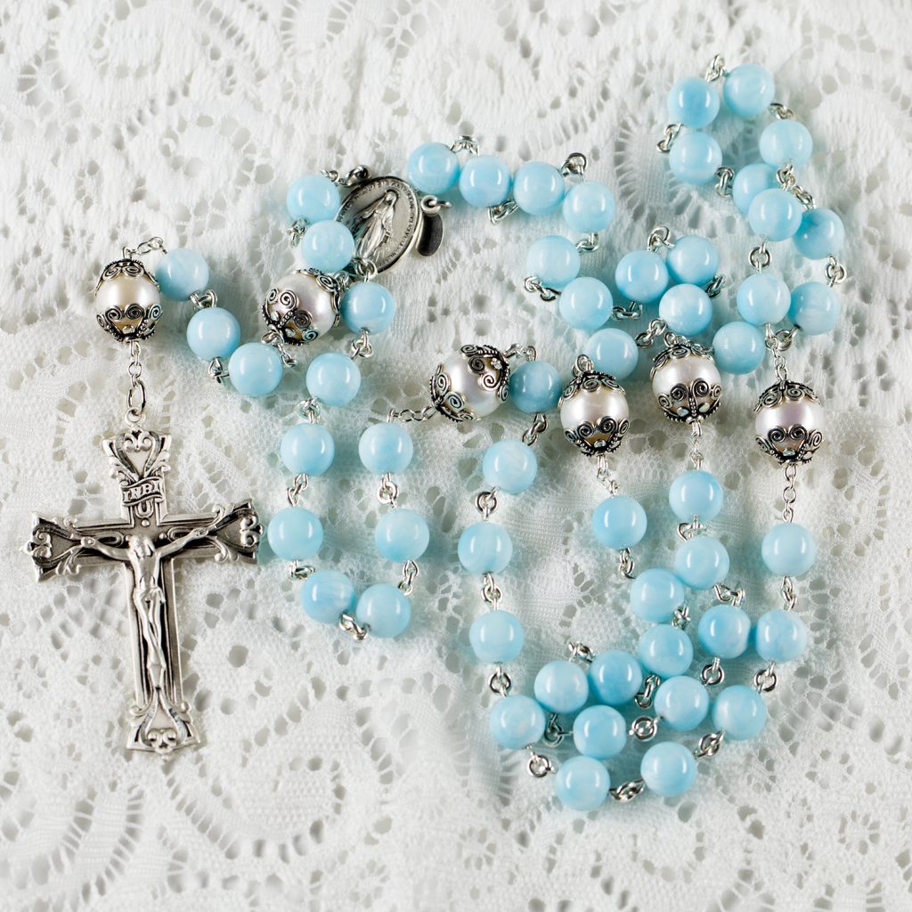 Hemimorphite & Fresh Water Pearl