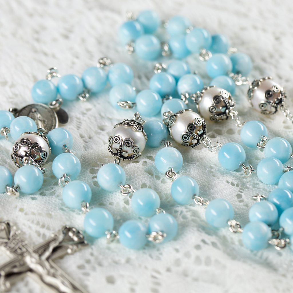 Hemimorphite & Fresh Water Pearl