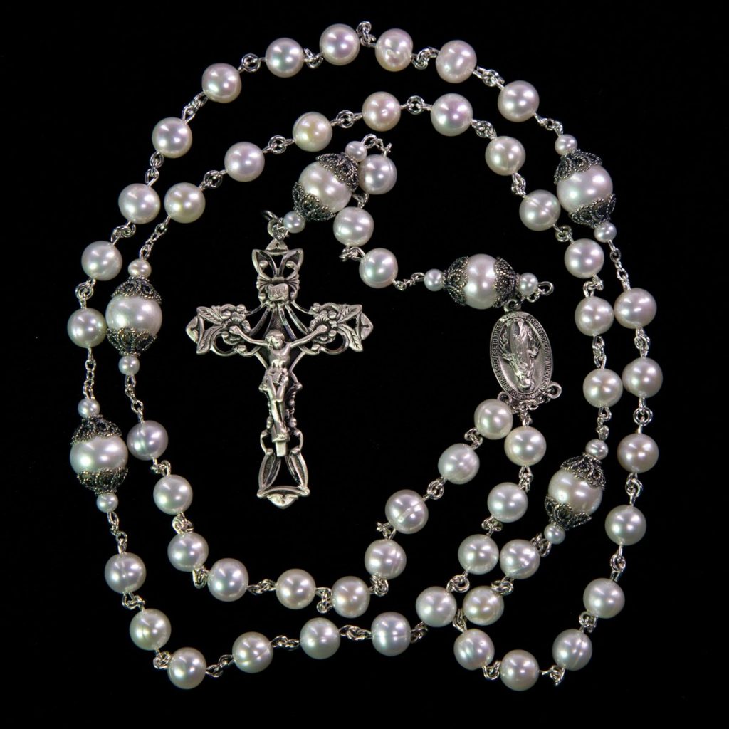 Freshwater Pearl Rosary | Handmade Catholic Rosary