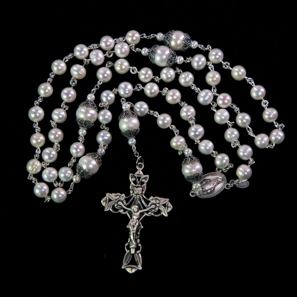 Freshwater Pearl Rosary | Handmade Catholic Rosary
