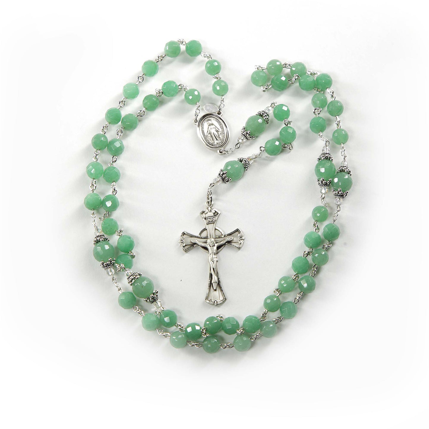 Aventurine Faceted Rosary