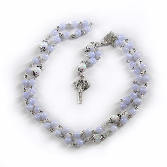 Chalcedony & Opal Rosary