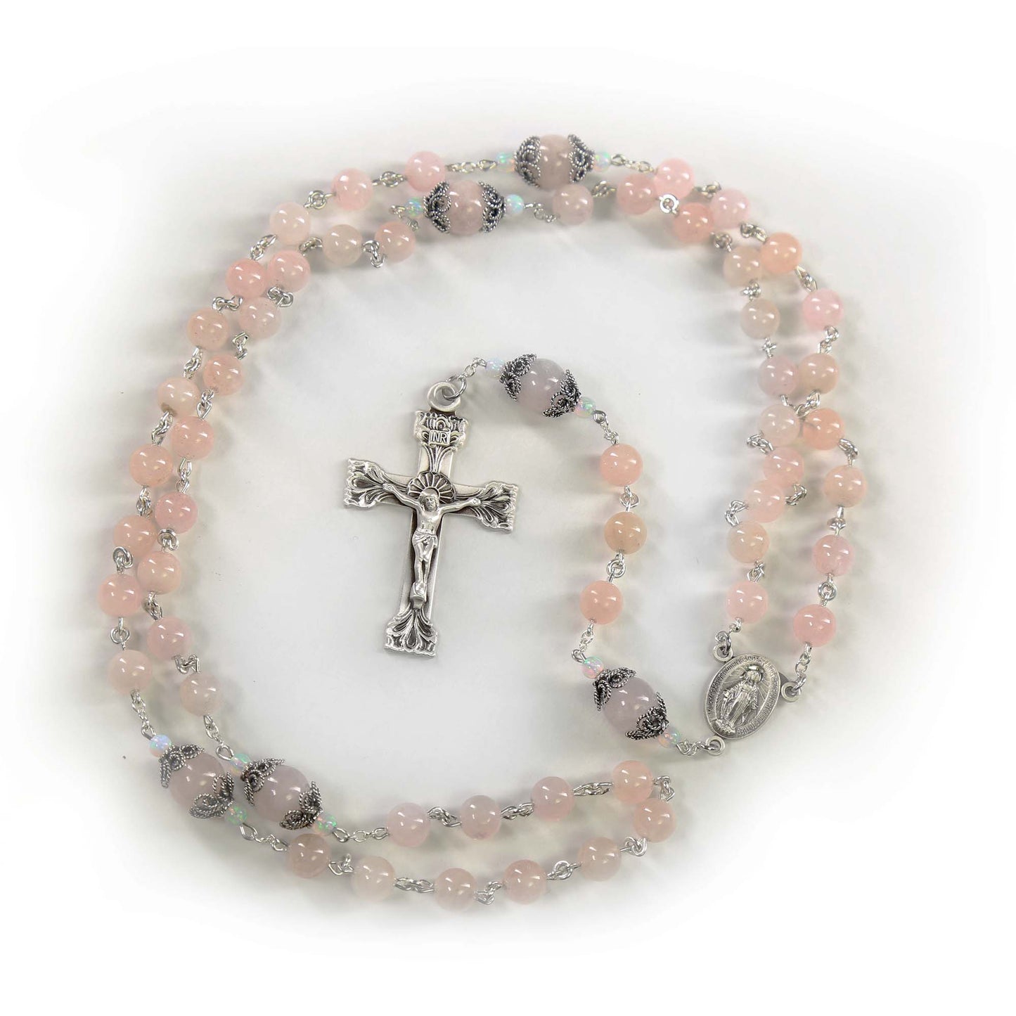 Morganite Rosary