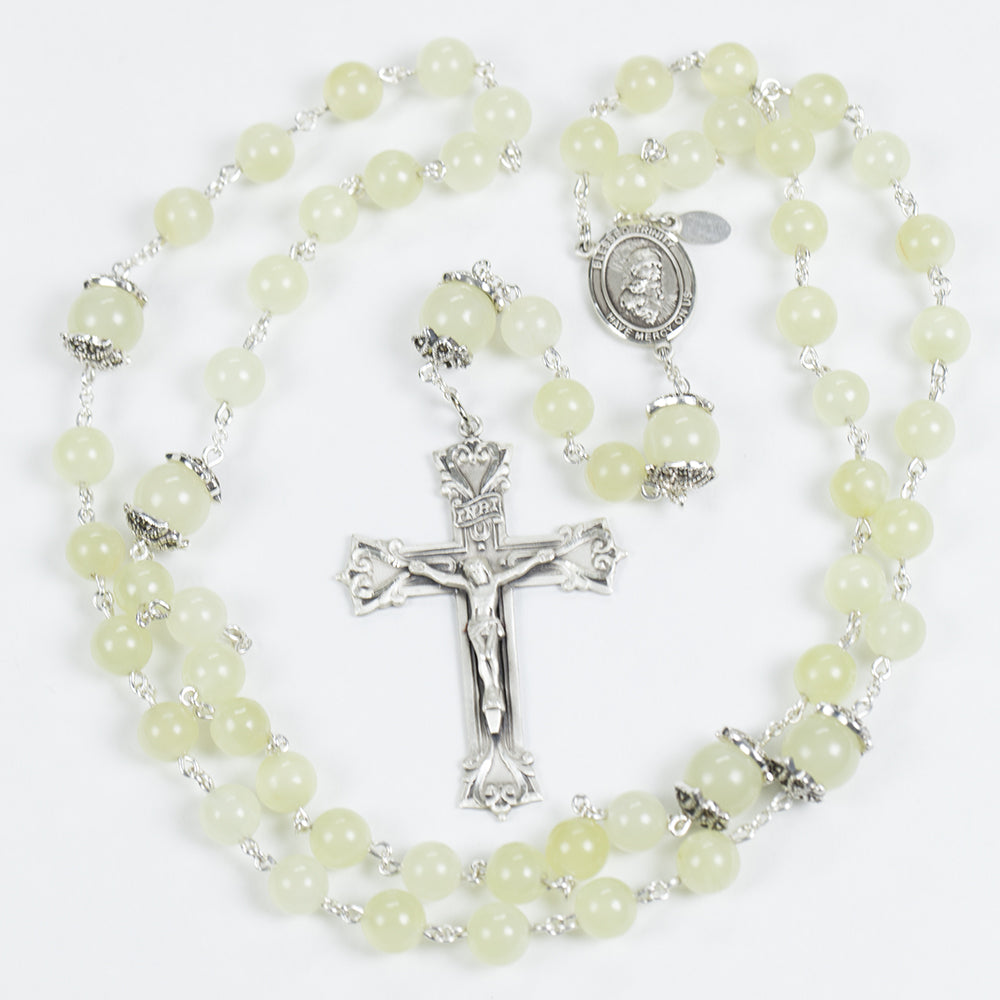 New Jade Rosary for Catholic Women