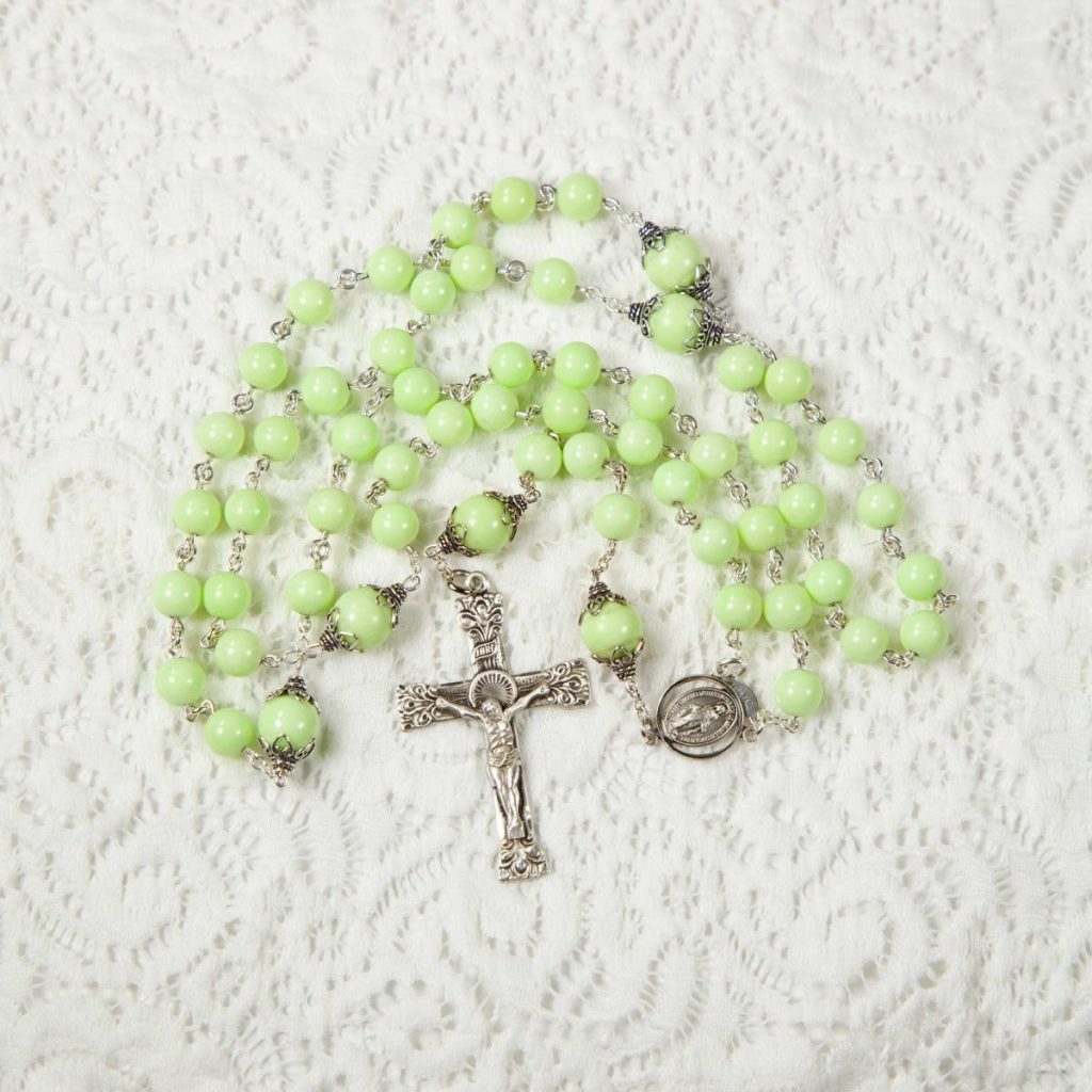 Lemon Magnesite Catholic Women's Rosary