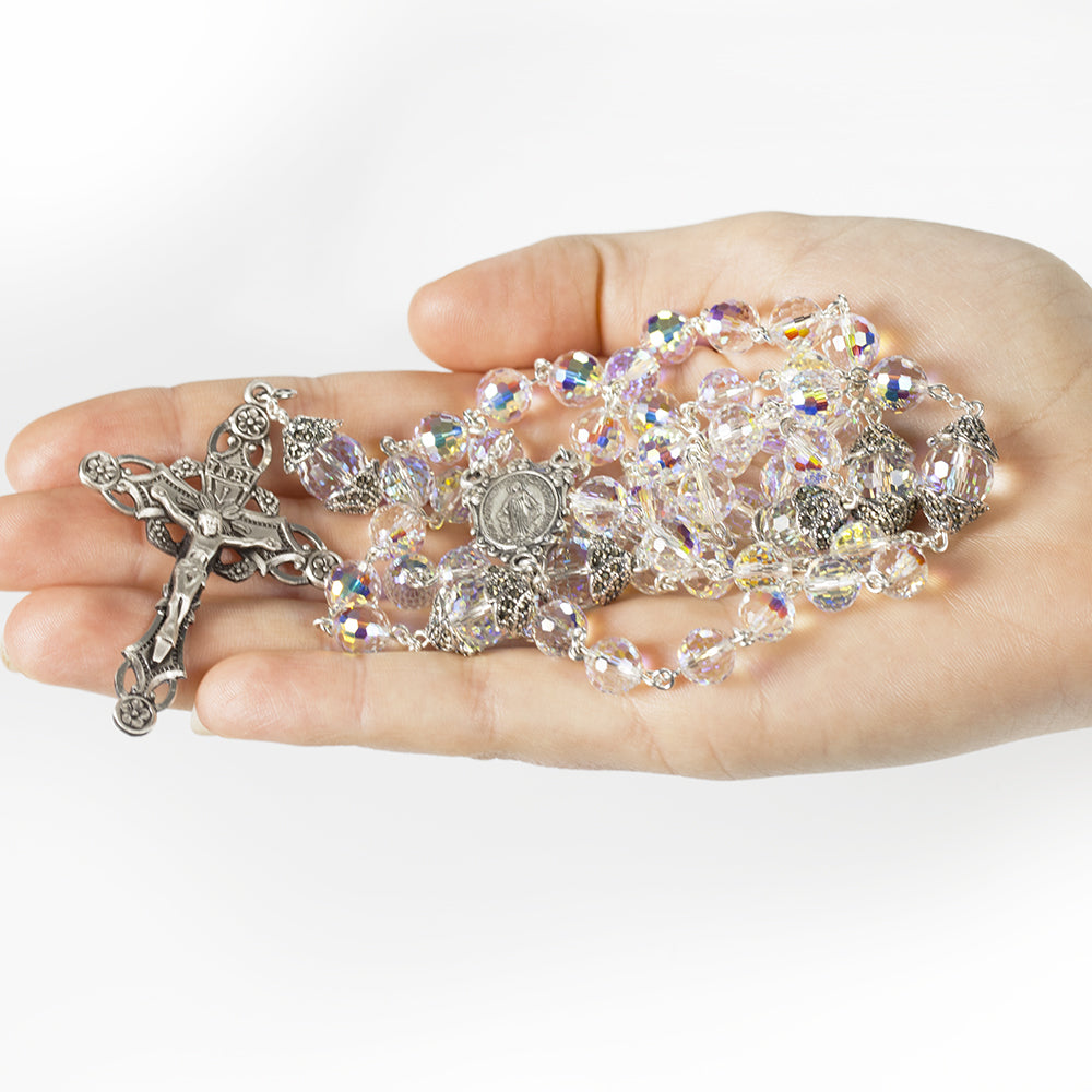 Swavorski Crystal Handmade Women's Rosary