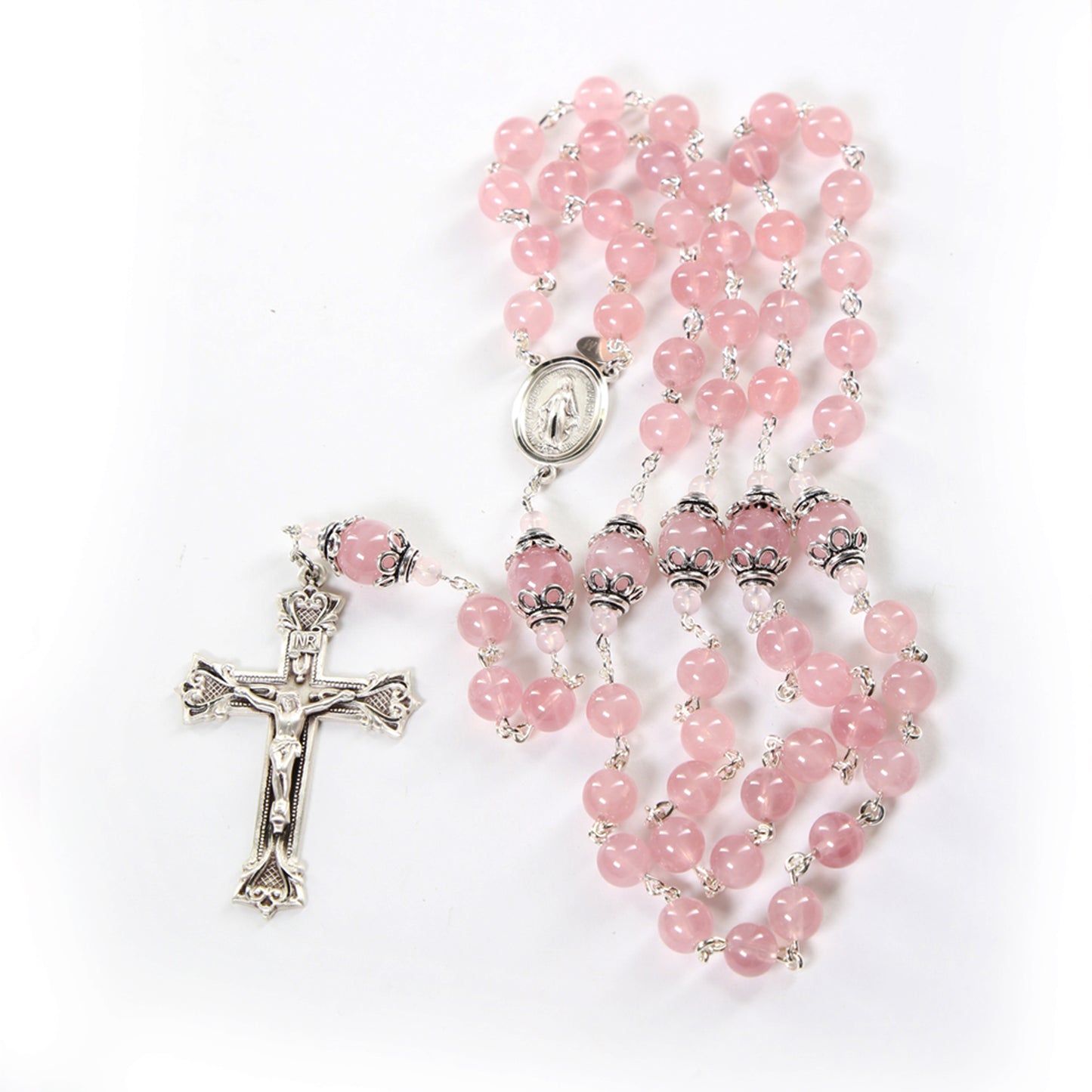 Madagascar Rose Quartz Rosary