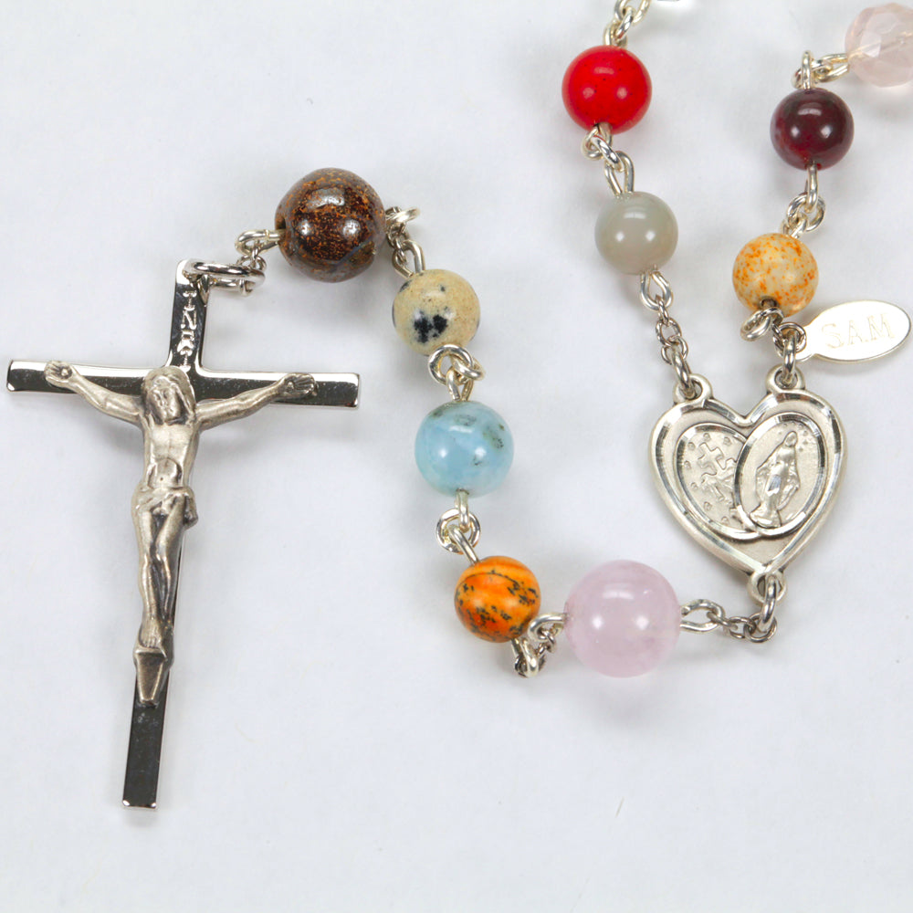 Heirloom, Custom We Are One Body Catholic Rosary for Men or Women