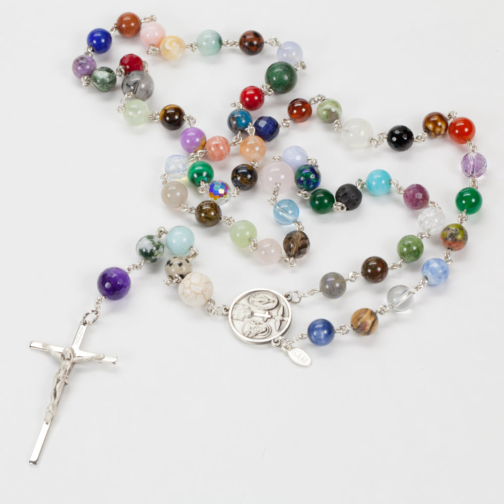 8mm We Are One Body Catholic Rosary