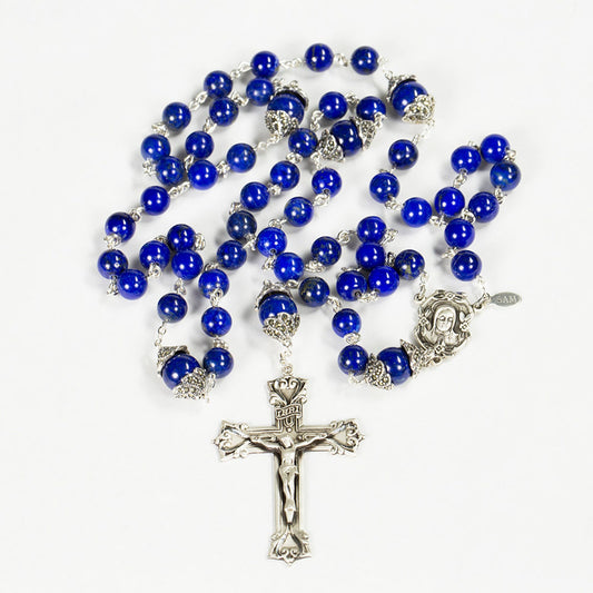Blue Lapis Women's Rosary