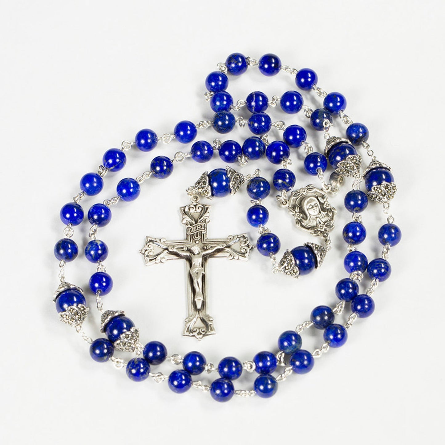 Blue Lapis Women's Rosary