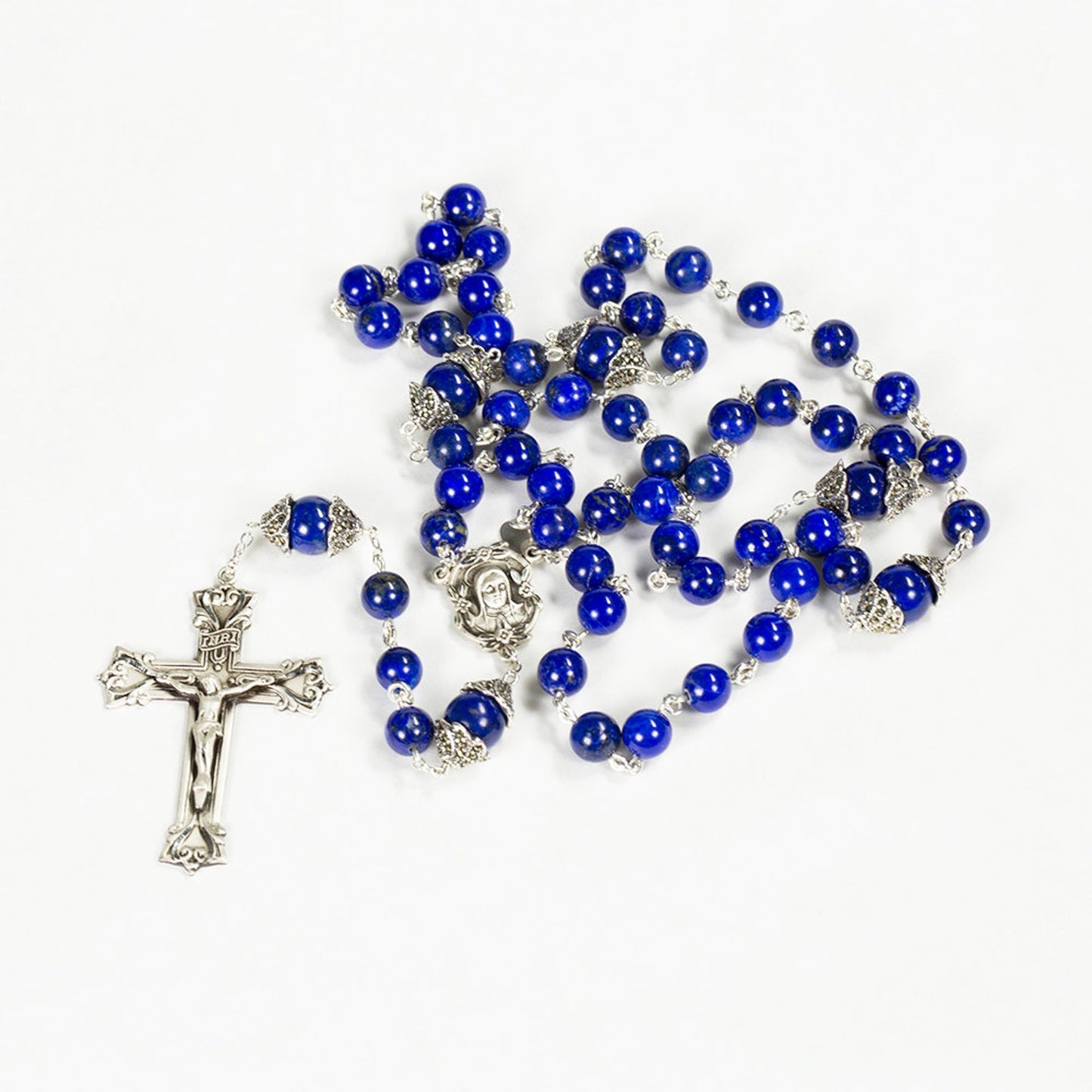 Blue Lapis Women's Rosary