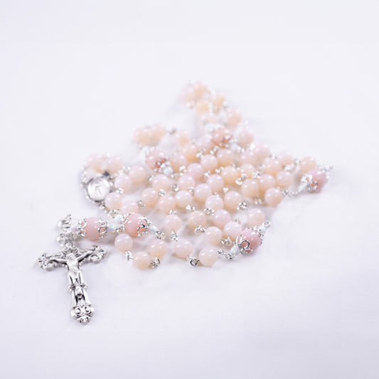 Pink Opal Women's Rosary