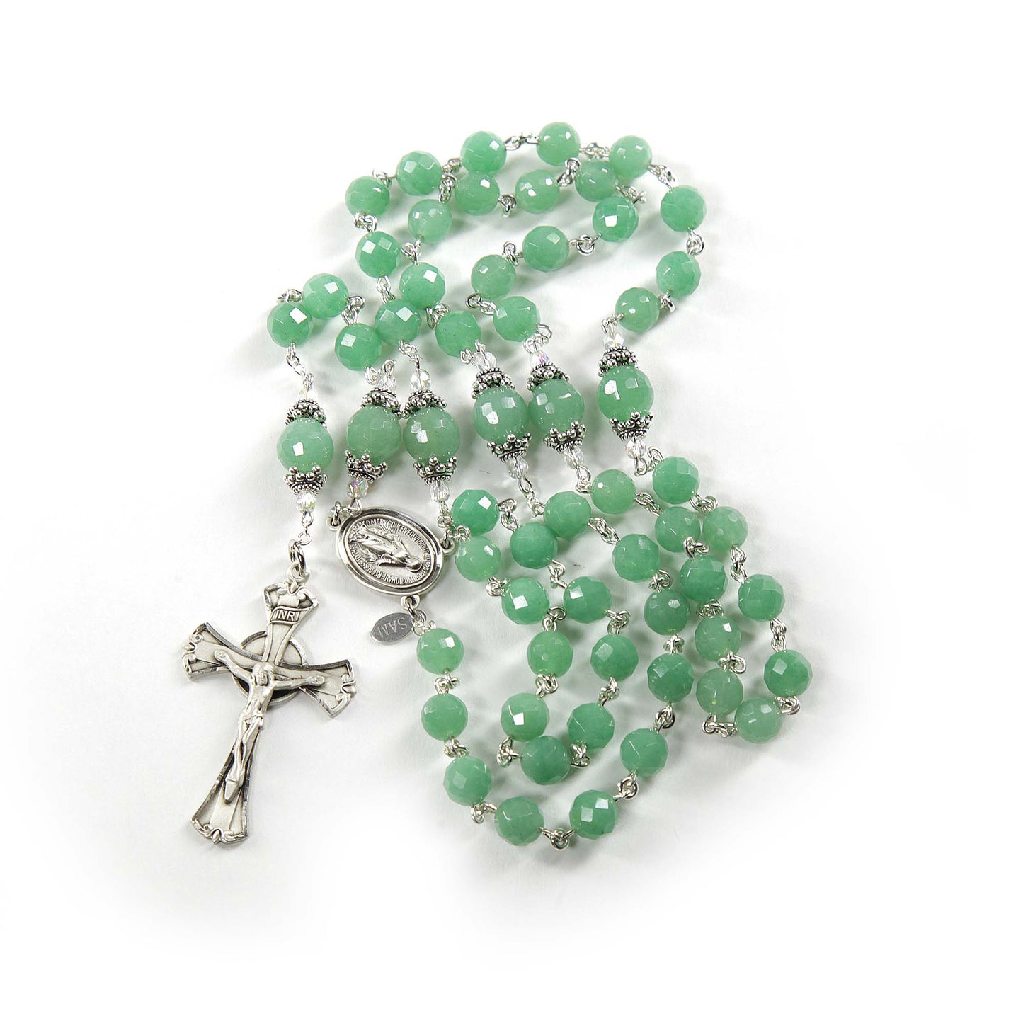 Aventurine Faceted Rosary