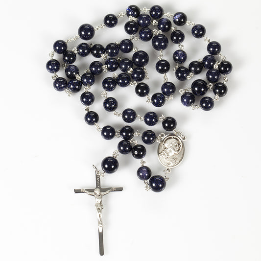 Blue Sandstone Men's Rosary