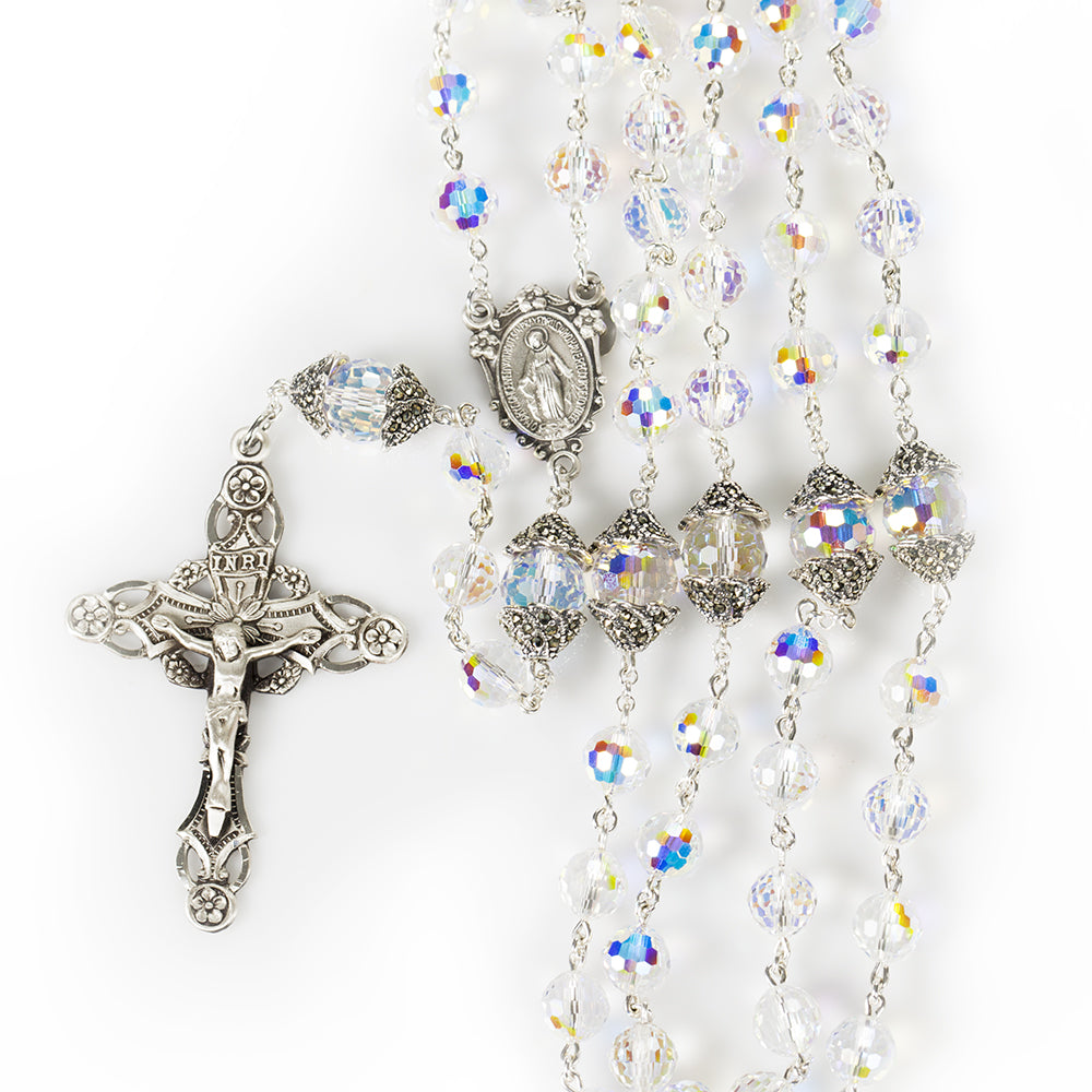 Swavorski Crystal Handmade Women's Rosary