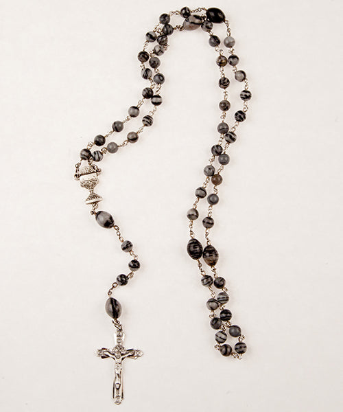 First Communion Snowflake Obsidian